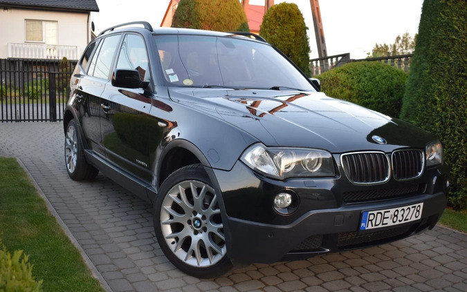 BMW X3 cena 35500 przebieg: 220000, rok produkcji 2009 z Dębica małe 704